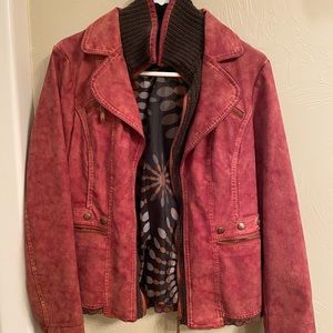 NWOT. Montana Co. brick red jacket
